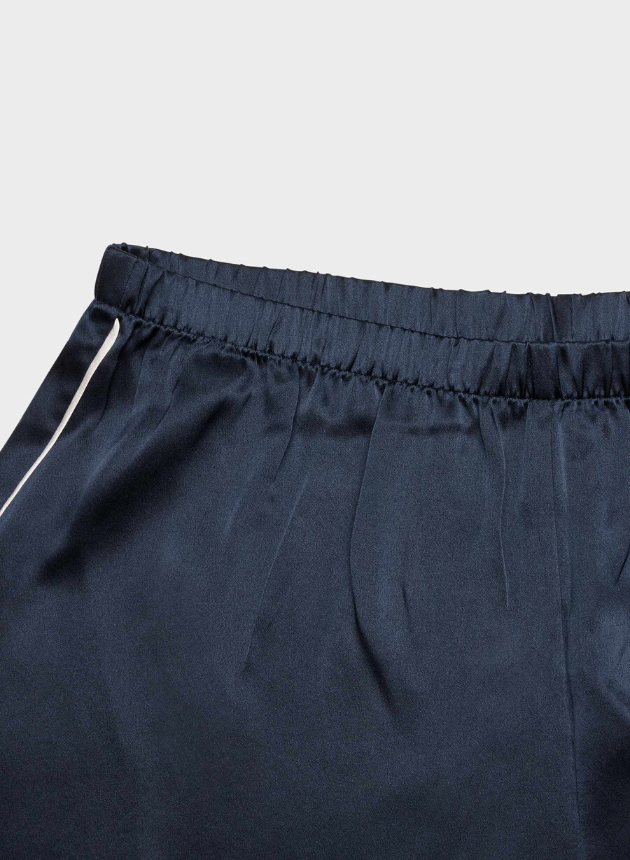 boxer de pijama din mătase nightside admiral