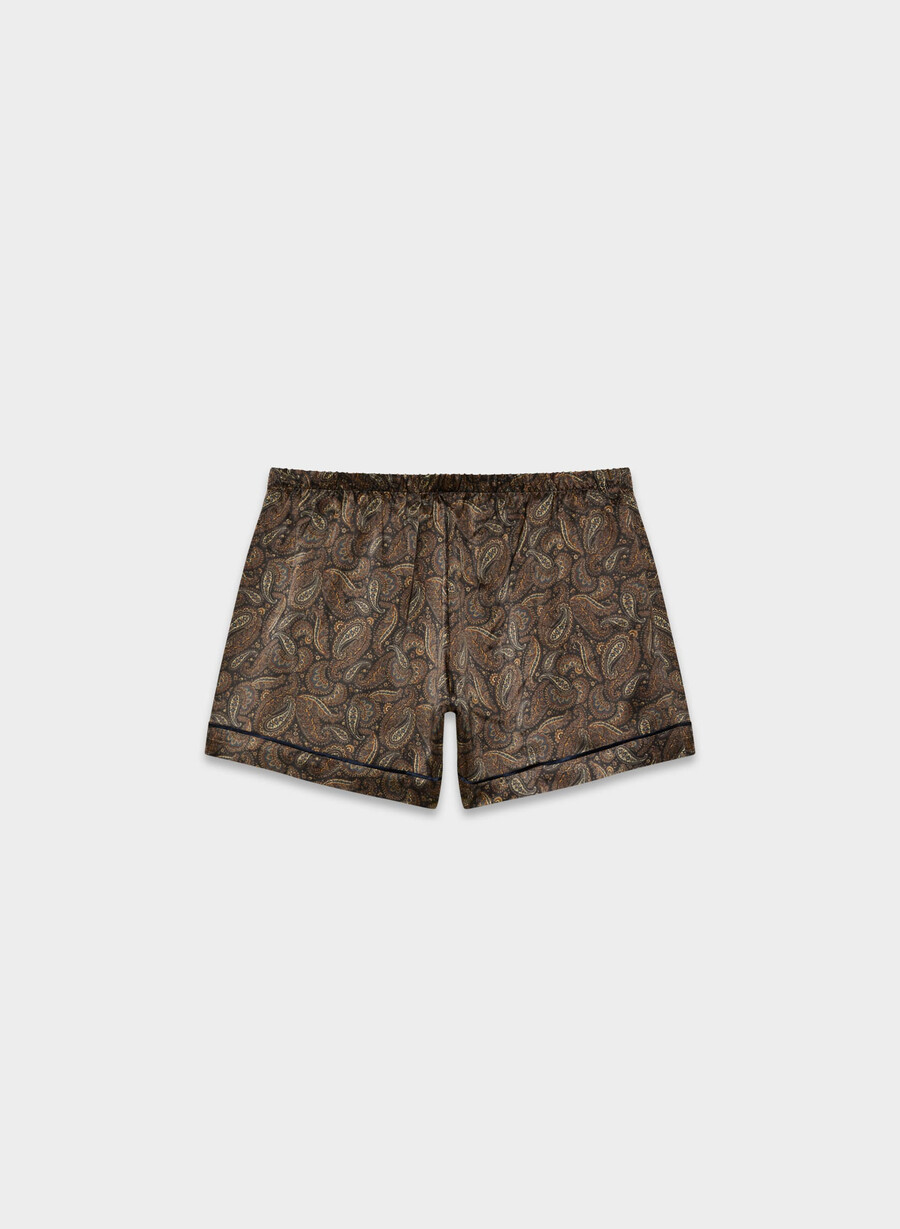 boxer de pijama din mătase nightside drk nt nvycnmn