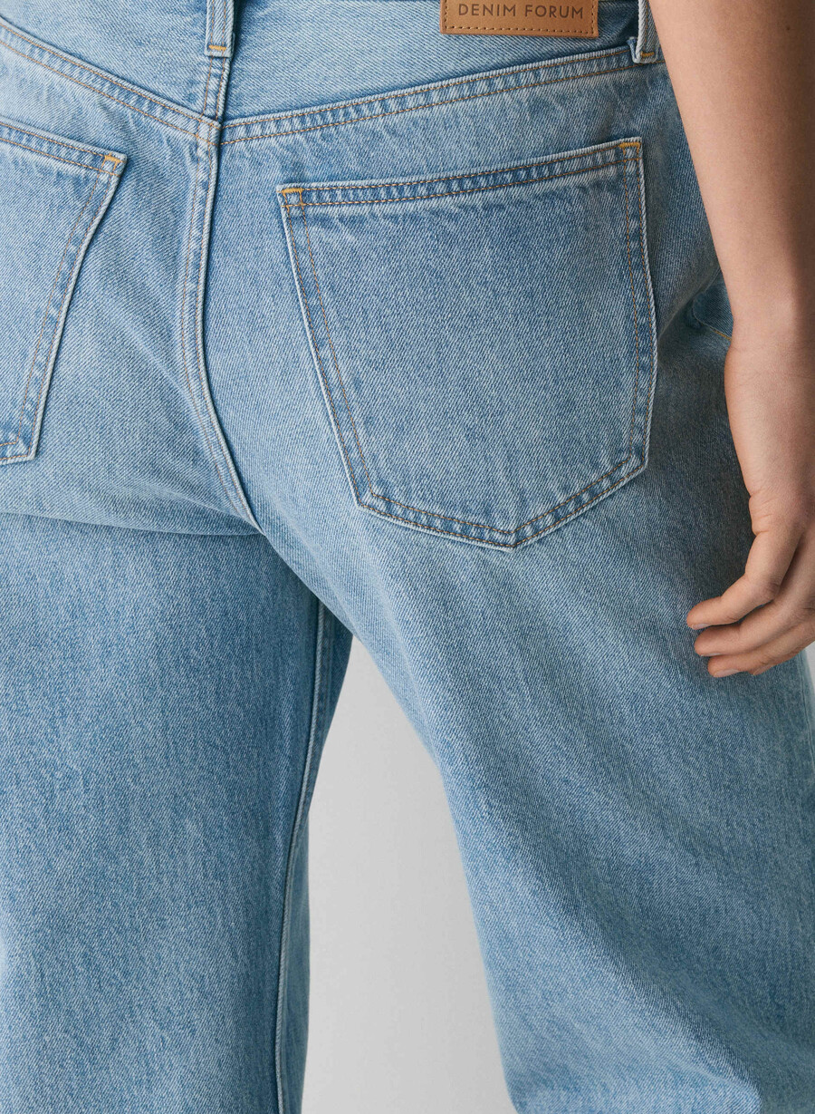 denim forum blugi largi cu talie joasă iggy din anii 90 bleu taboo 7 ani