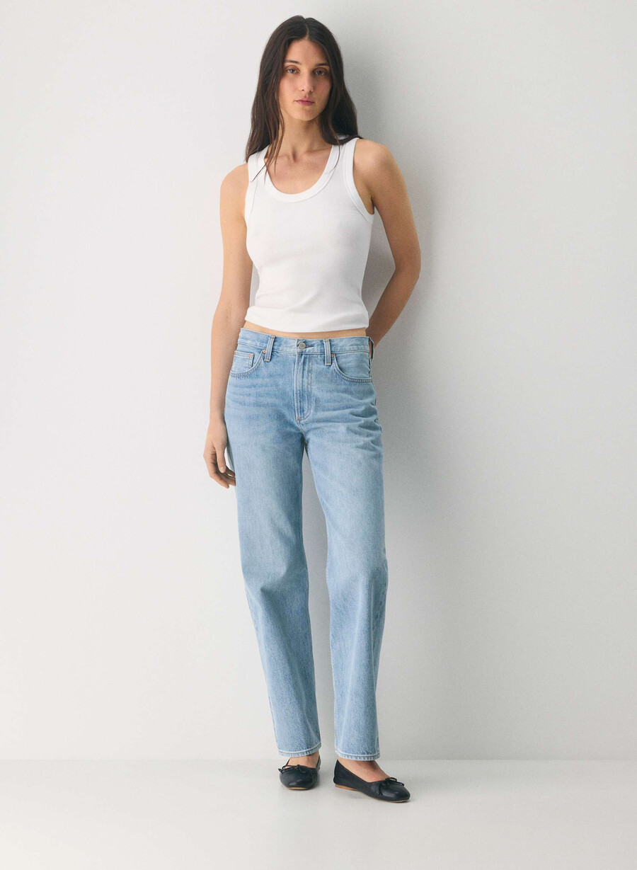 denim forum blugi largi cu talie joasă iggy din anii 90 bleu taboo 7 ani