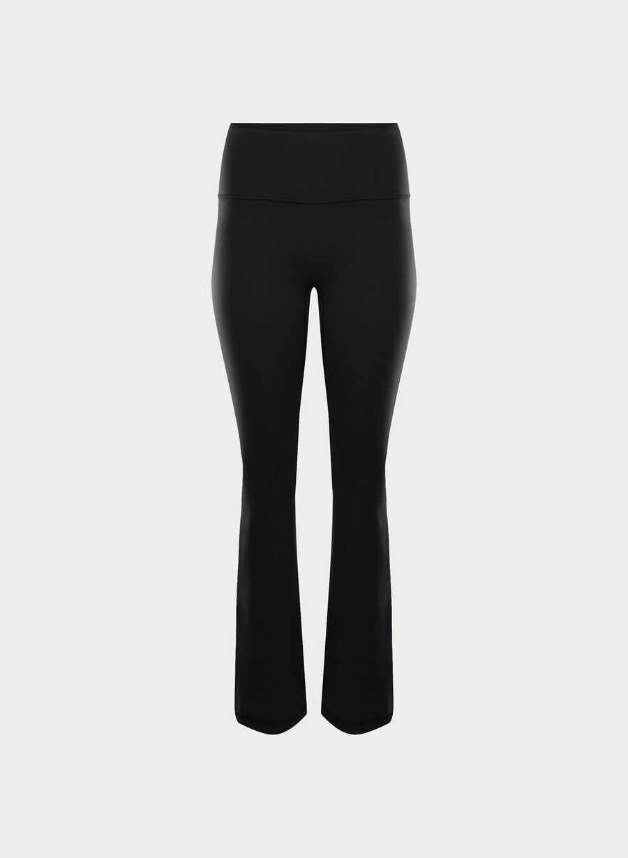 colanți butter cheeky infinite hi flare 30 negri