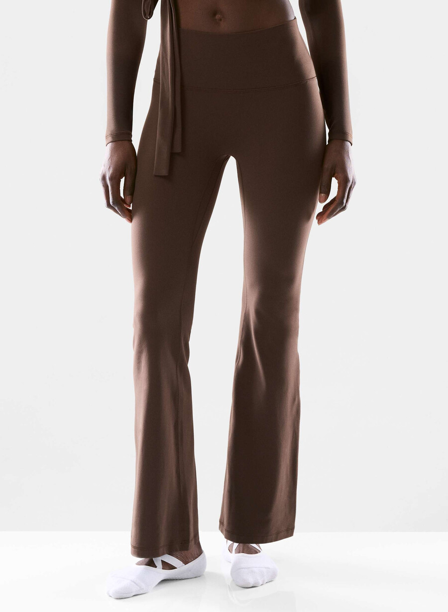 colanți butter cheeky infinite hi flare 30 maro mocha