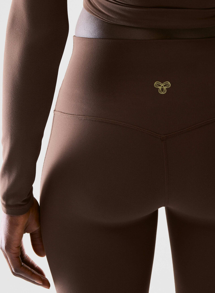 colanți butter cheeky infinite hi flare 30 maro mocha