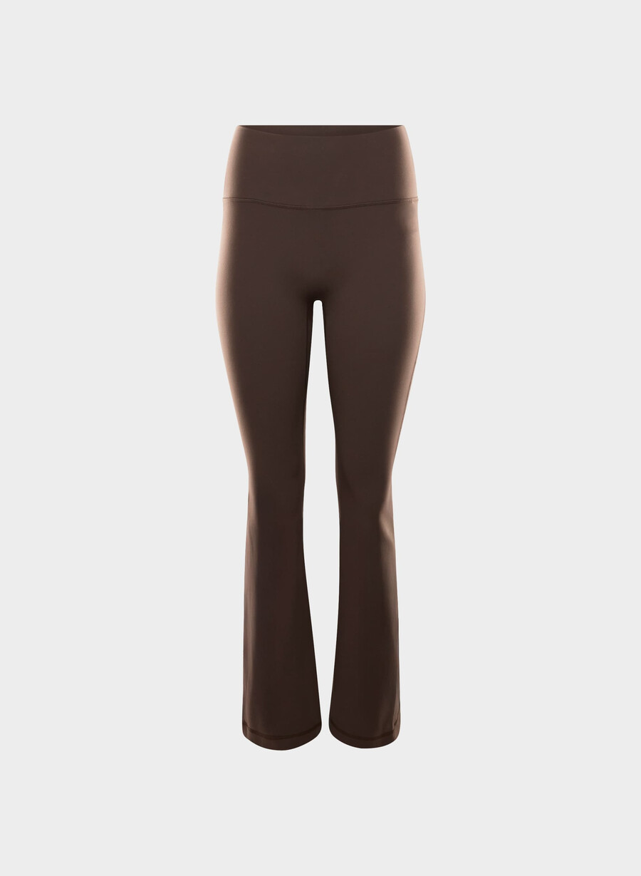 colanți butter cheeky infinite hi flare 30 maro mocha