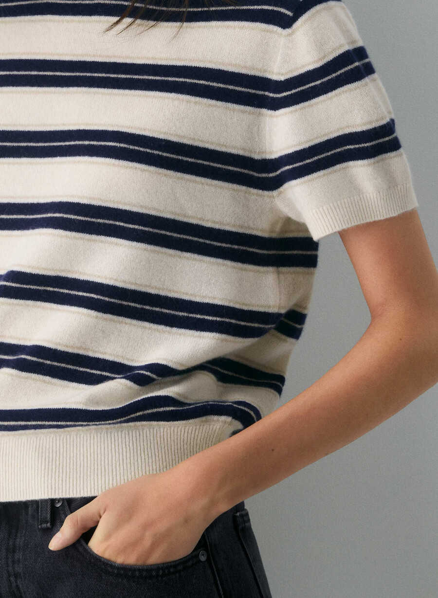 pulover bare cashmere bloor lt birch admiral