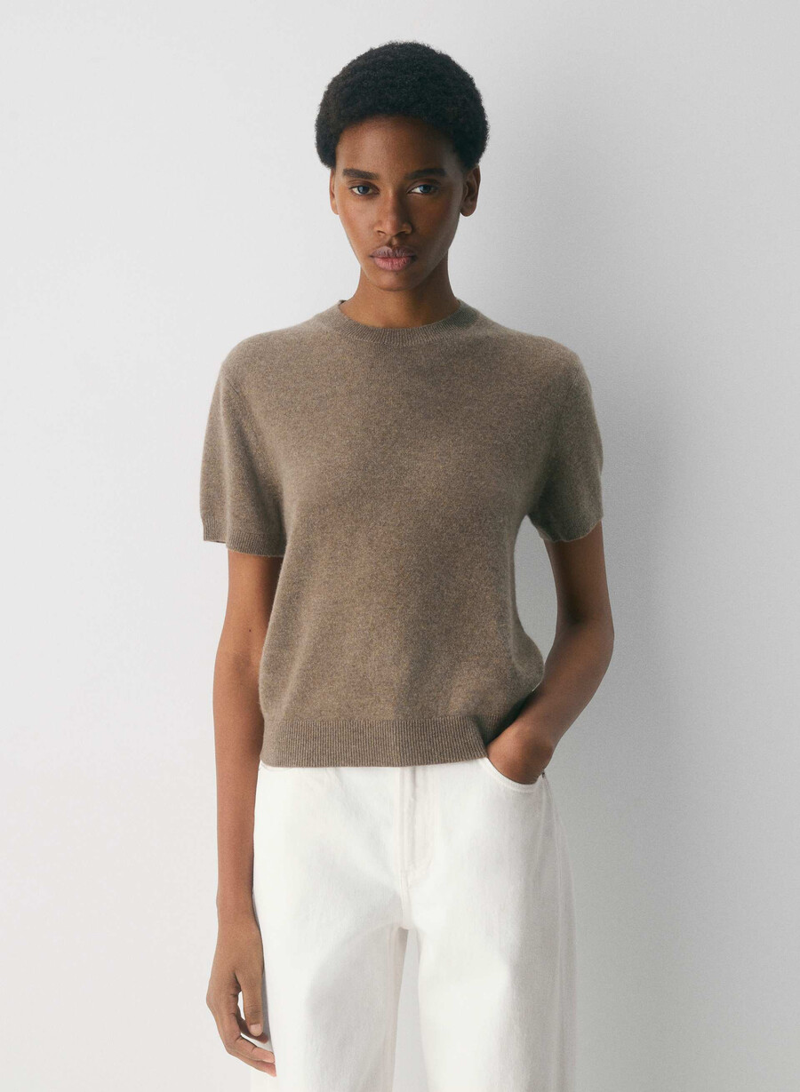 pulover bare cashmere bloor heather folio maro