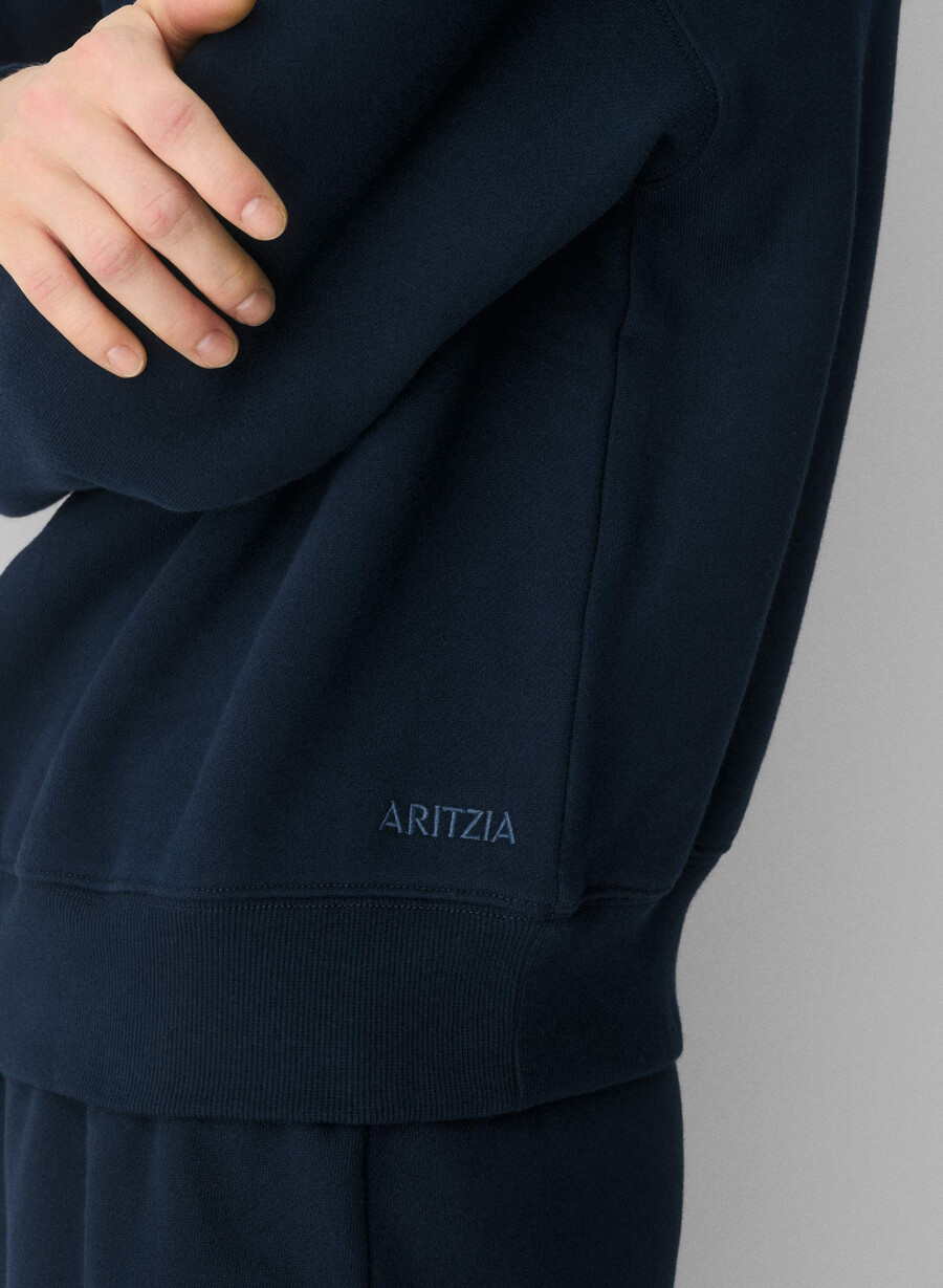 hanorac confortabil din fleece cu umăr gol admiral