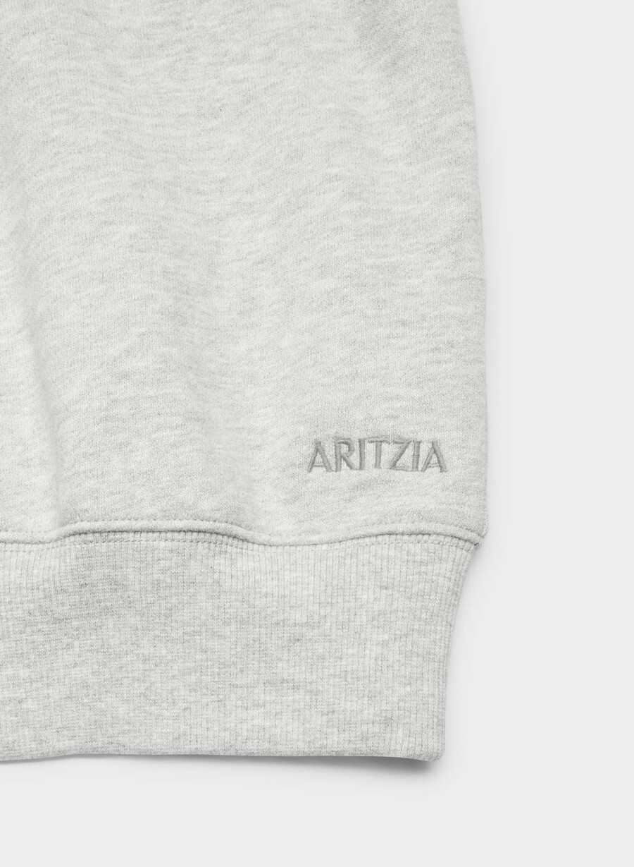 hanorac confortabil din fleece cu umăr gol heather chrome