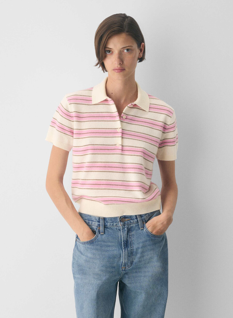 pulover polo bare cashmere cellini brch jlybn pnk