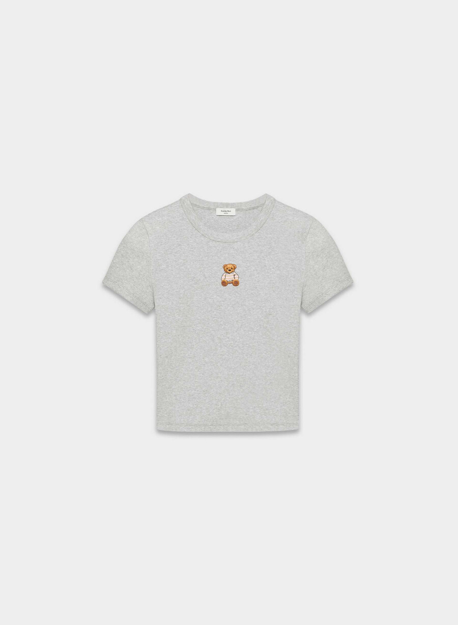 tricou besthug little ribbed icon h crom ursulet de pluȘ