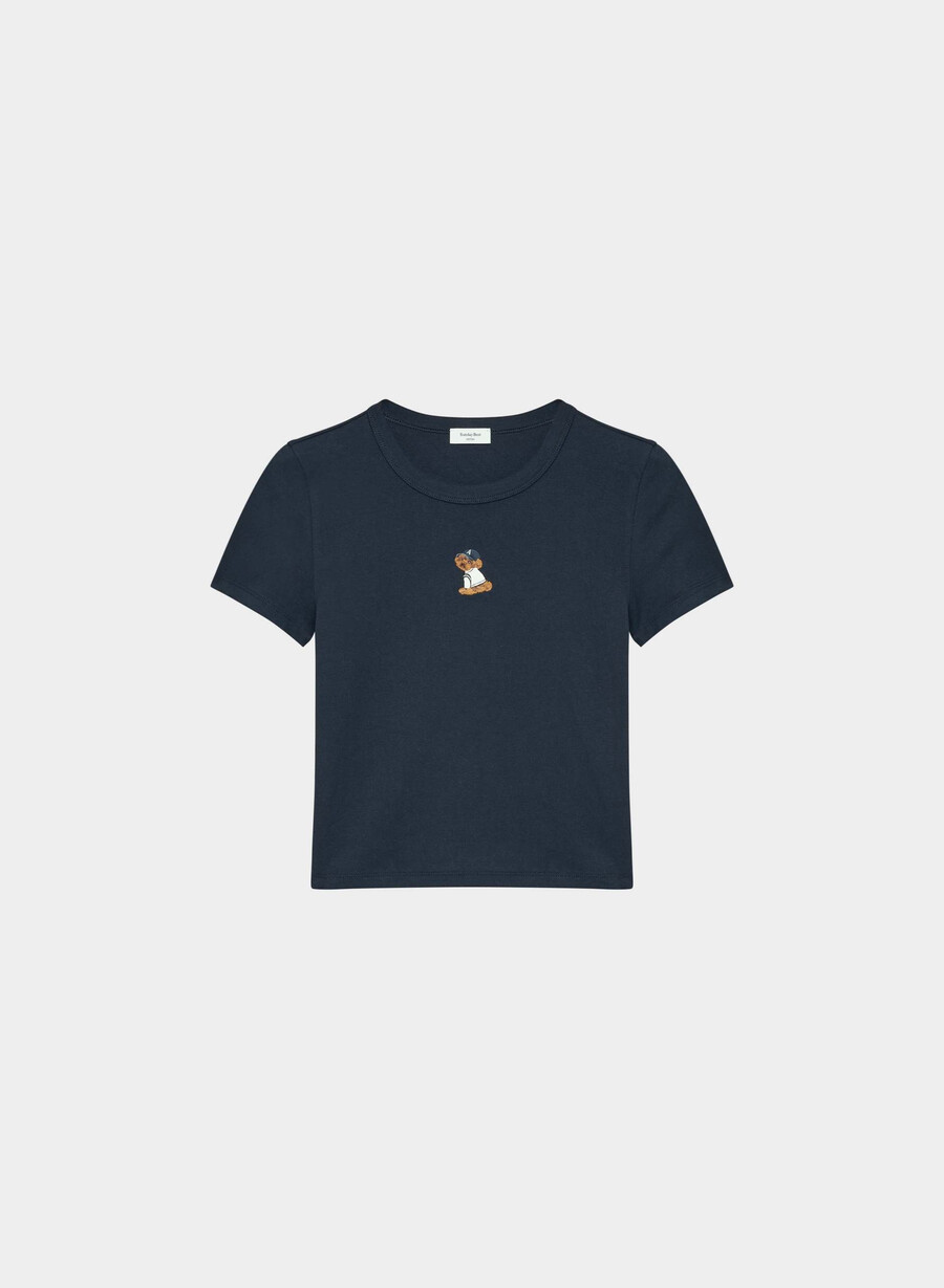 tricou besthug cu imprimeu cu nervuri mici cu simboluri admiralcap george