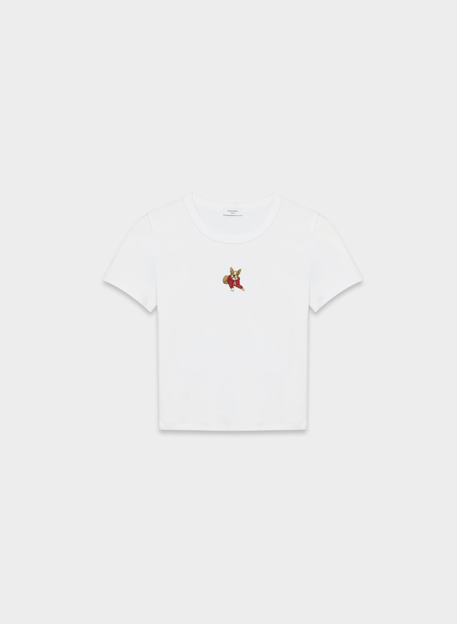 tricou besthug little ribbed icon alb strĂlucitormelodie