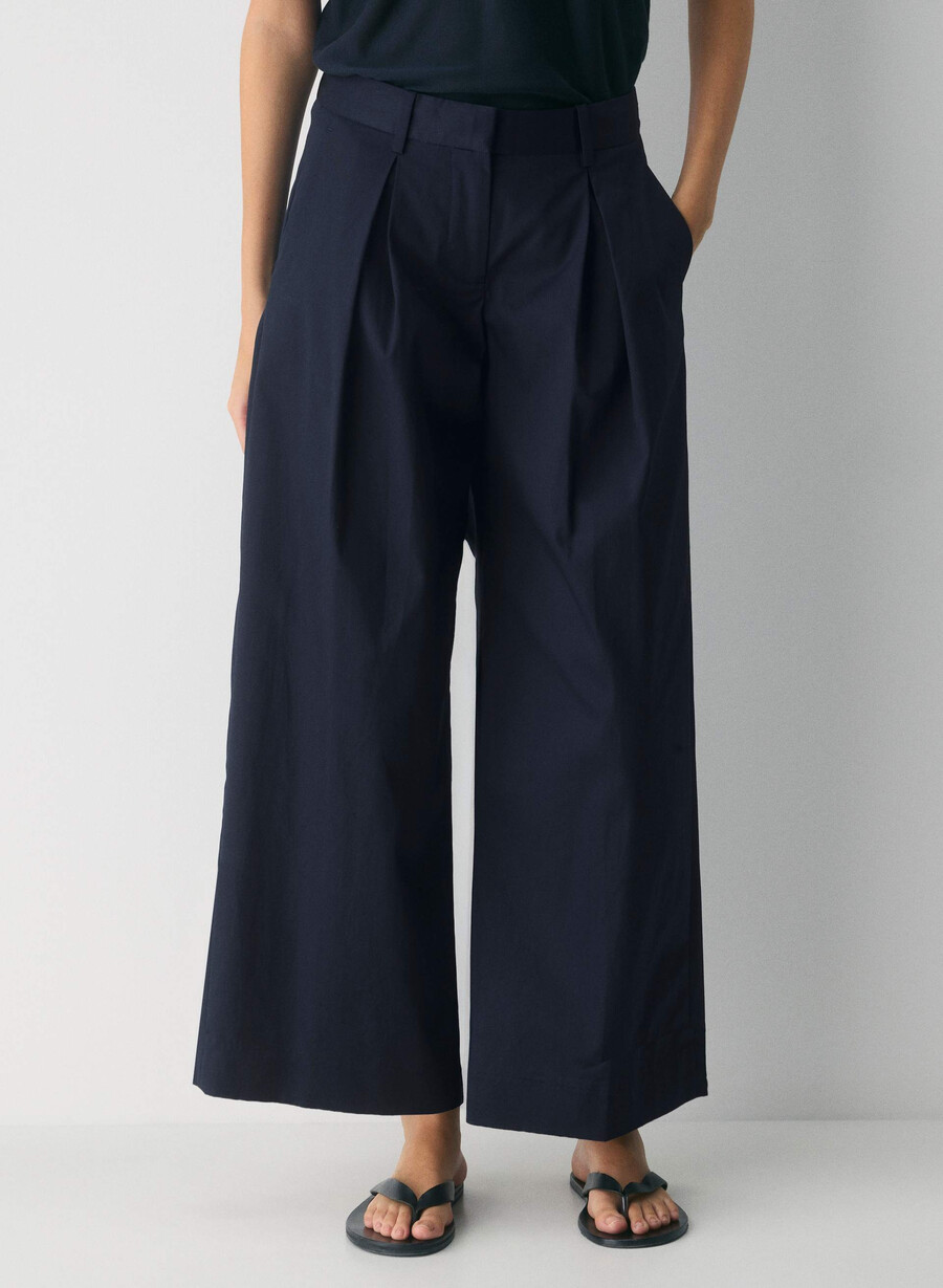 pantaloni middlebury - chino oxford bleumarin