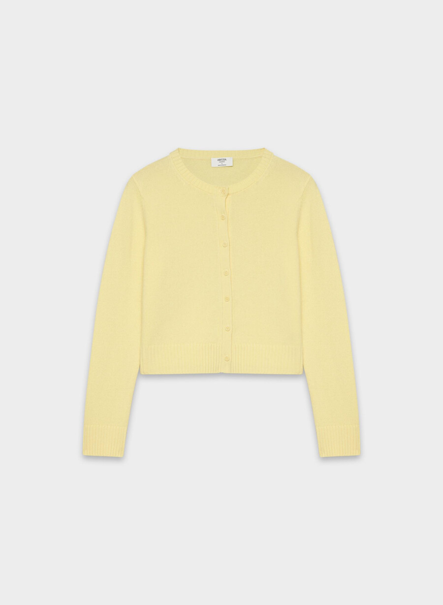 cardigan esențial din cașmir acme lemonade