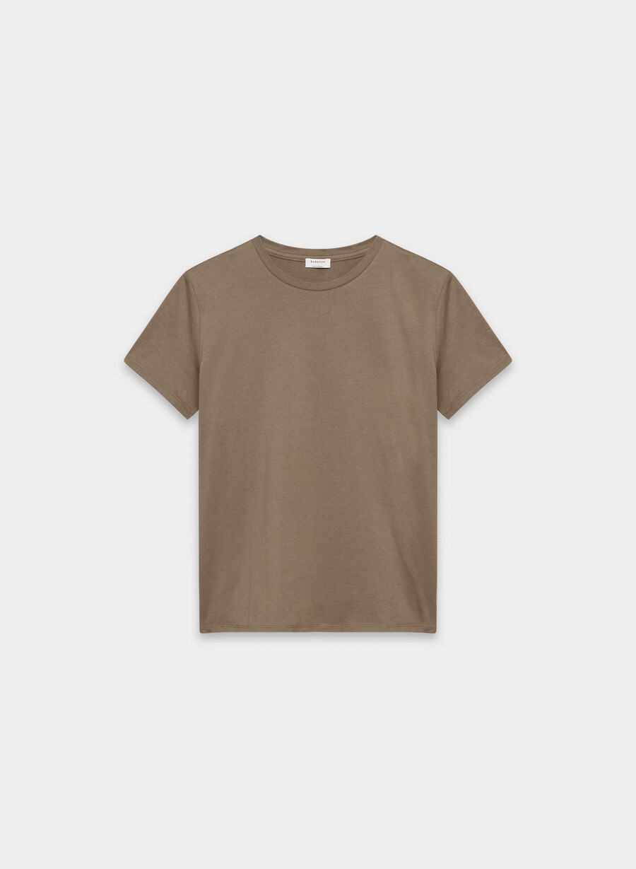 tricou wisp cotton nysa folio maro