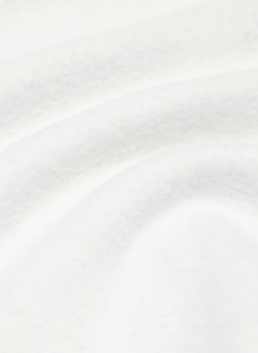tricou confortabil din fleece mega raglan cu guler tip pâlnie h crom admiral