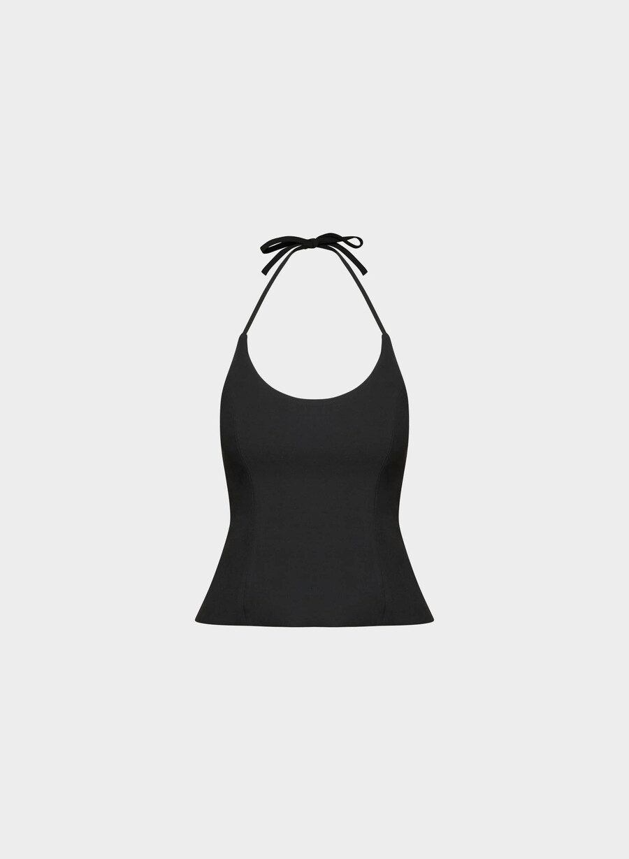 top convention halter negru