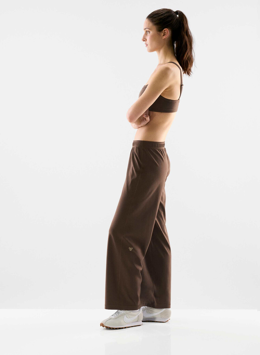 pantaloni de recuperare butter rich mocha brown
