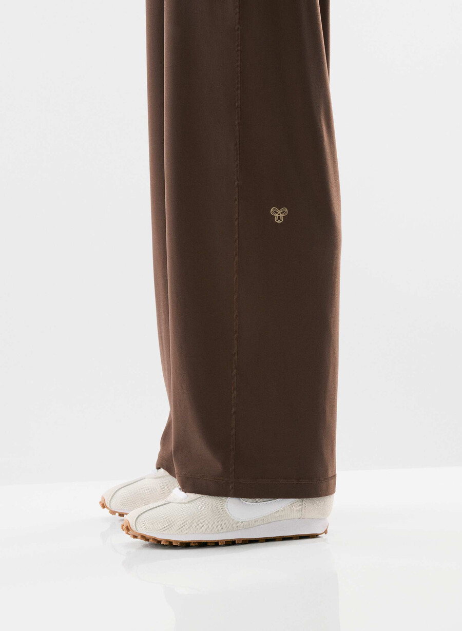 pantaloni de recuperare butter rich mocha brown