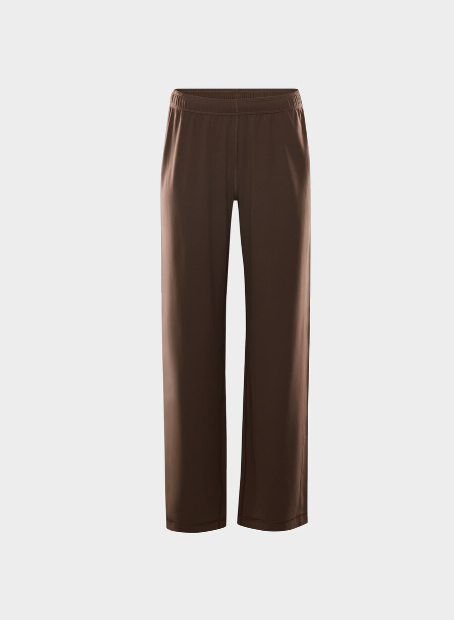 pantaloni de recuperare butter rich mocha brown