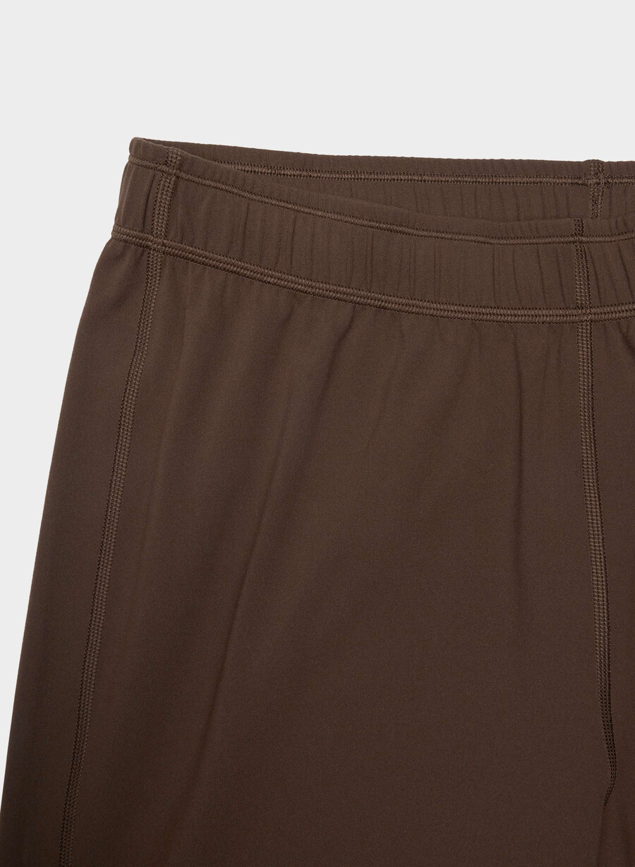 pantaloni de recuperare butter rich mocha brown