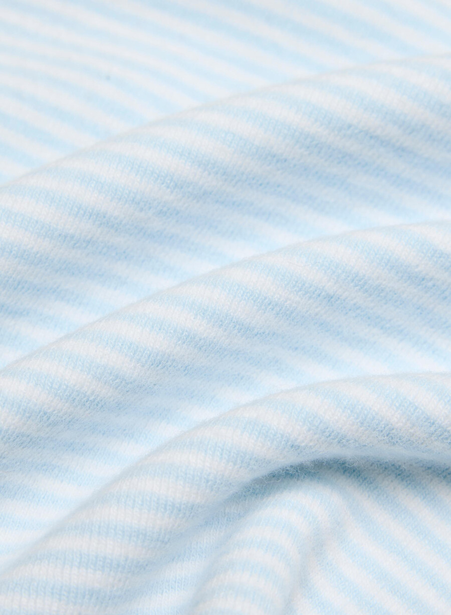 tricou besthug little ribbed villa bluewhite