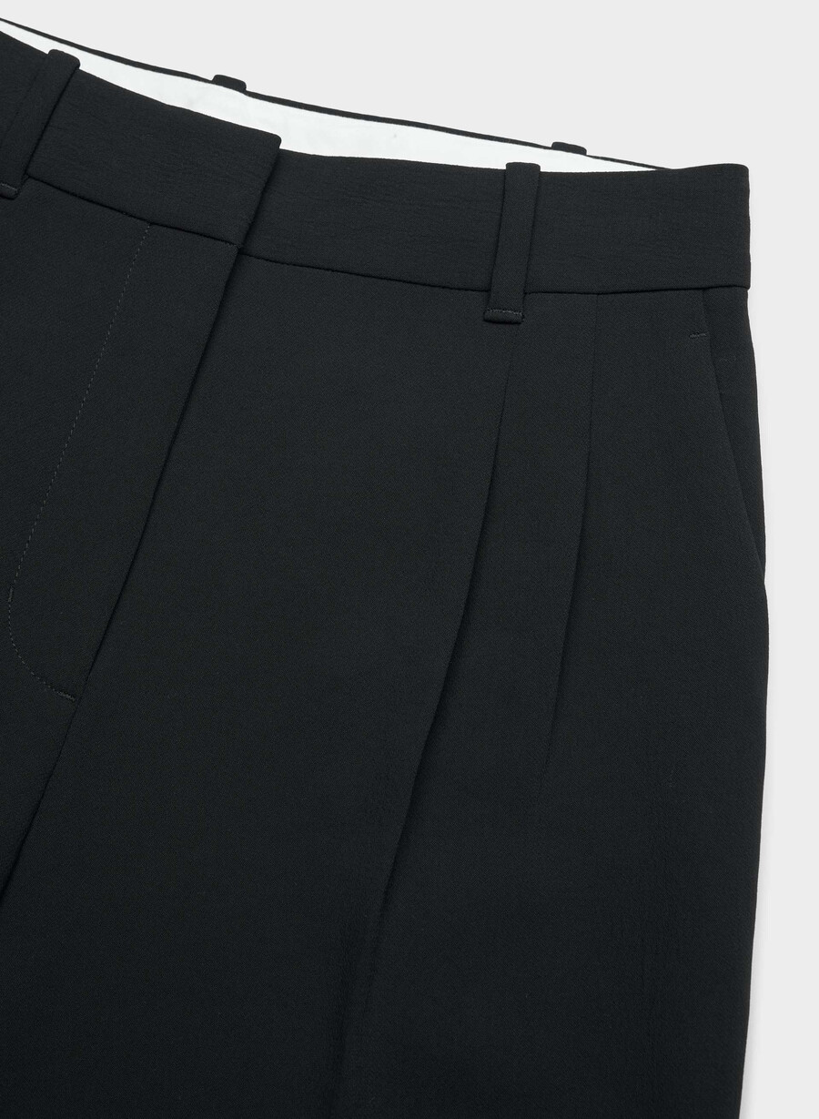 pantalonii fără efort - crepette negri