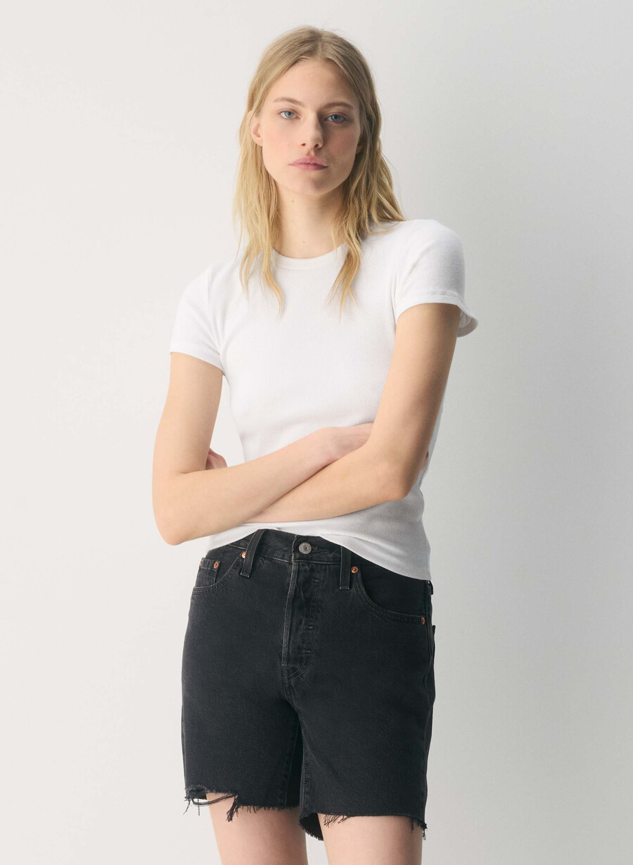 levis 501 jeans pantaloni scurți până la coapsă lunar black