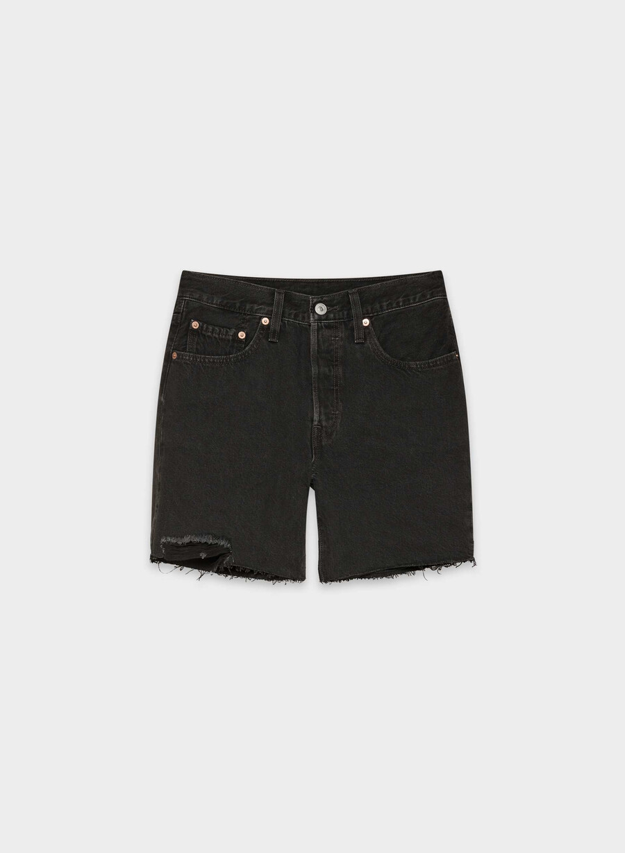 levis 501 jeans pantaloni scurți până la coapsă lunar black