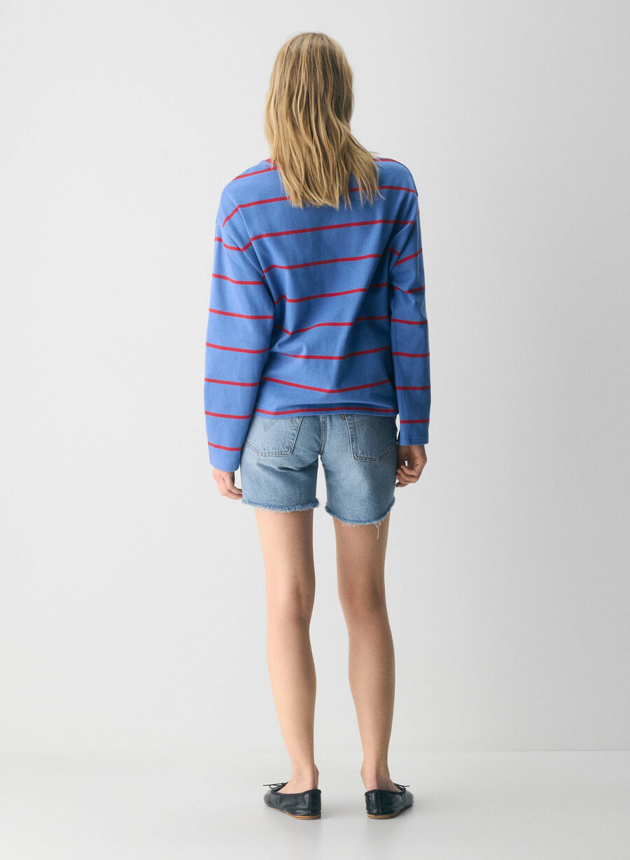 pantaloni scurți levis 501 jeans la jumătatea coapsei stil fun flare