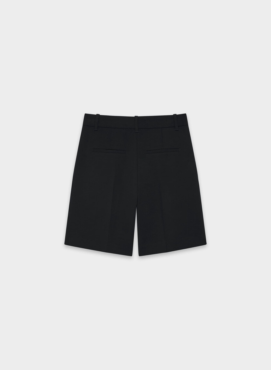 pantaloni scurți lungi effortless short - crepette negri