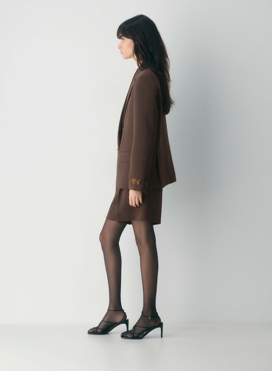 the effortless short lung - crepette maro mocha intens