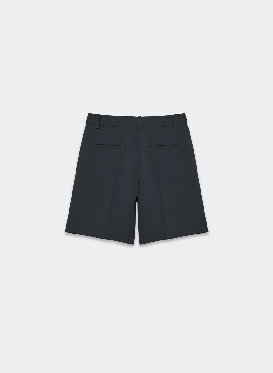 pantaloni scurți lungi the effortless short - crepette bleumarin bleumarin Închis