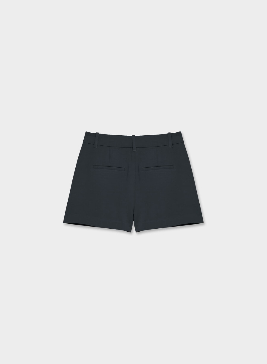 pantaloni scurți the effortless short mini - crepette bleumarin bleumarin Închis