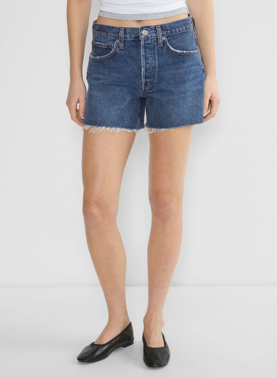 jeans scurți lungi agolde parker atenȚie