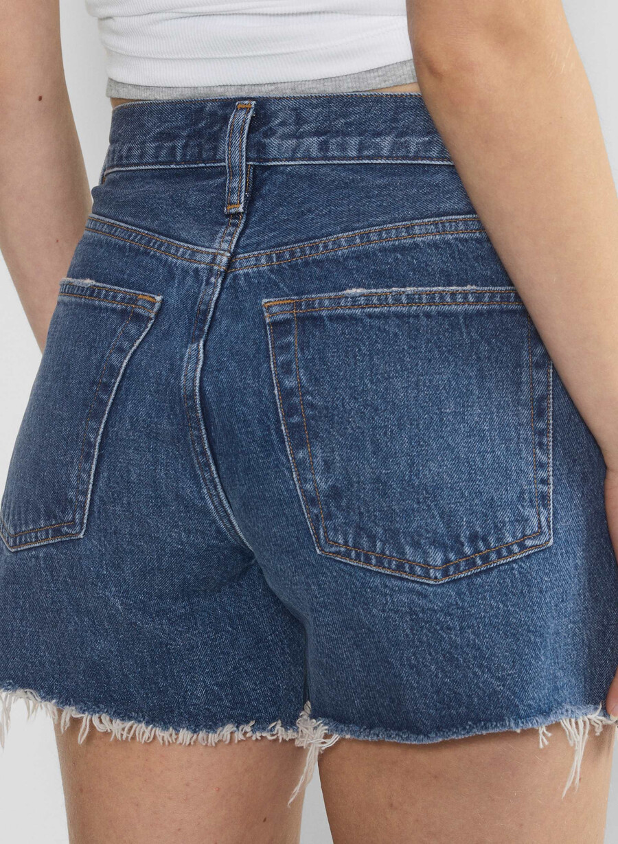 jeans scurți lungi agolde parker atenȚie