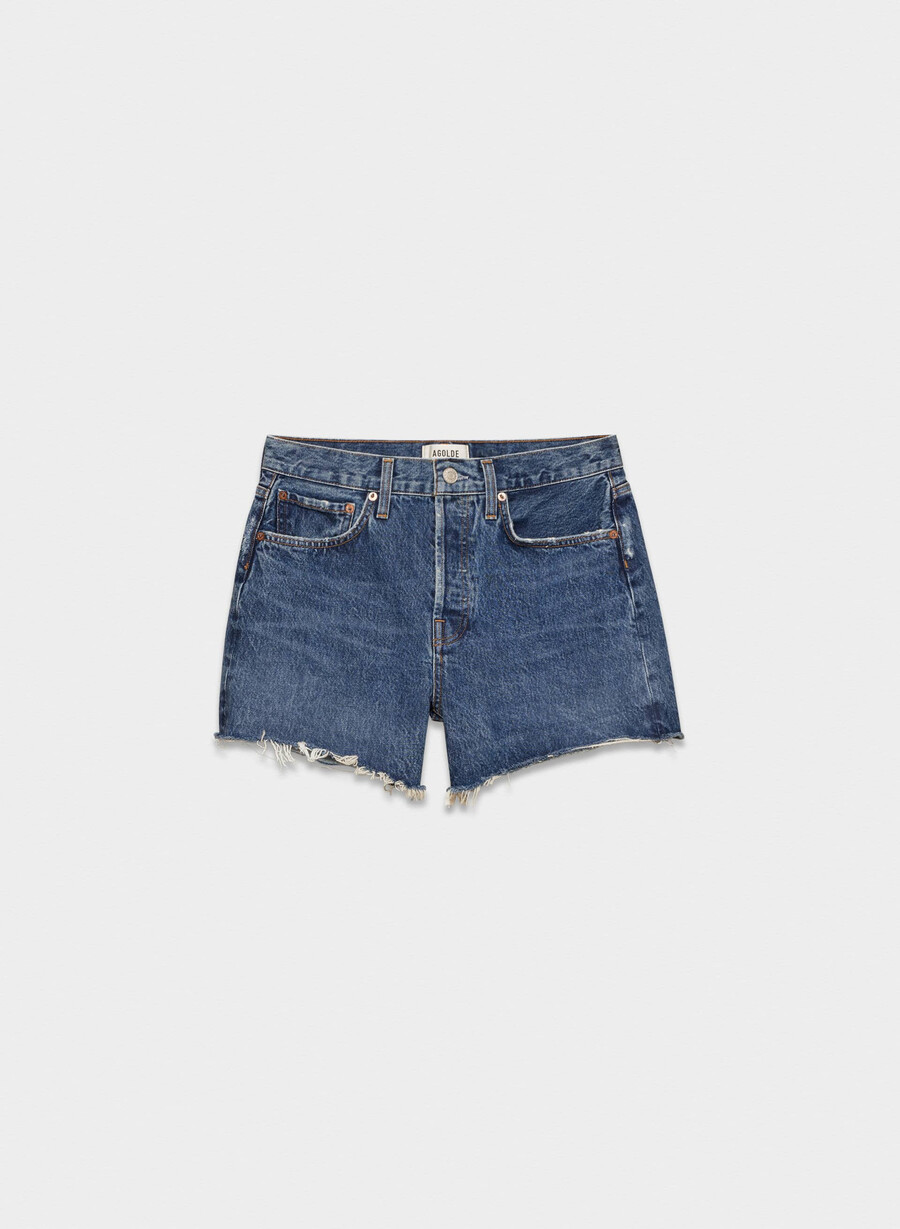 jeans scurți lungi agolde parker atenȚie
