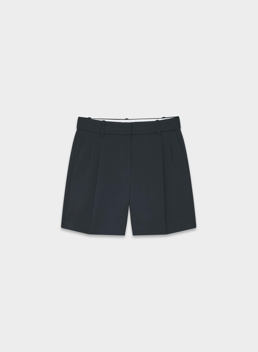 pantaloni scurți the effortless short la jumătatea coapsei - crepette bleumarin Închis