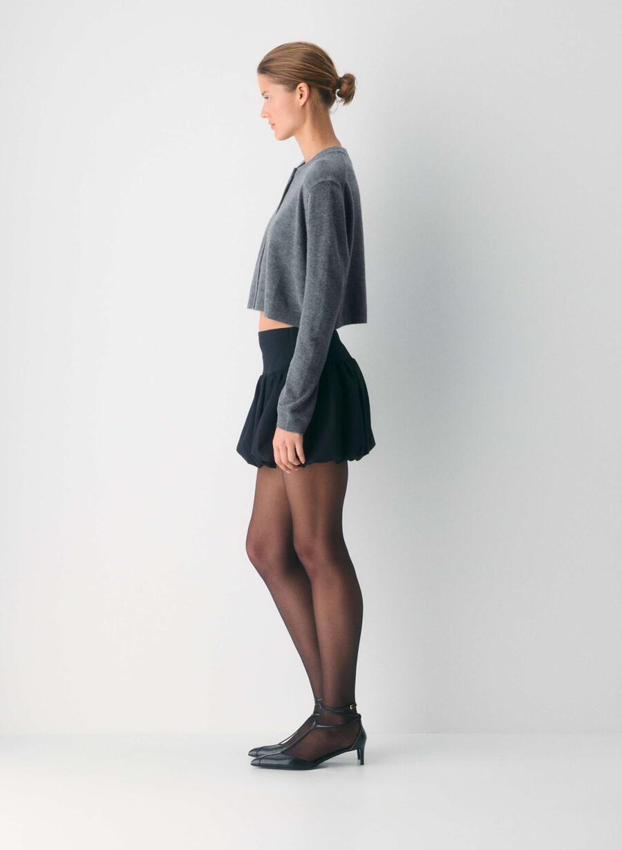cardigan softspoke sicily gri Închis melanjat