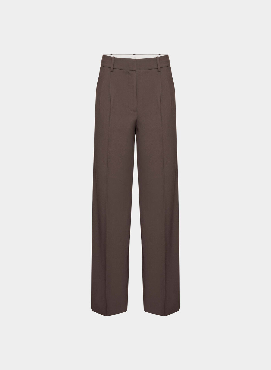 pantalonii fără efort - ressential maro mocha rich