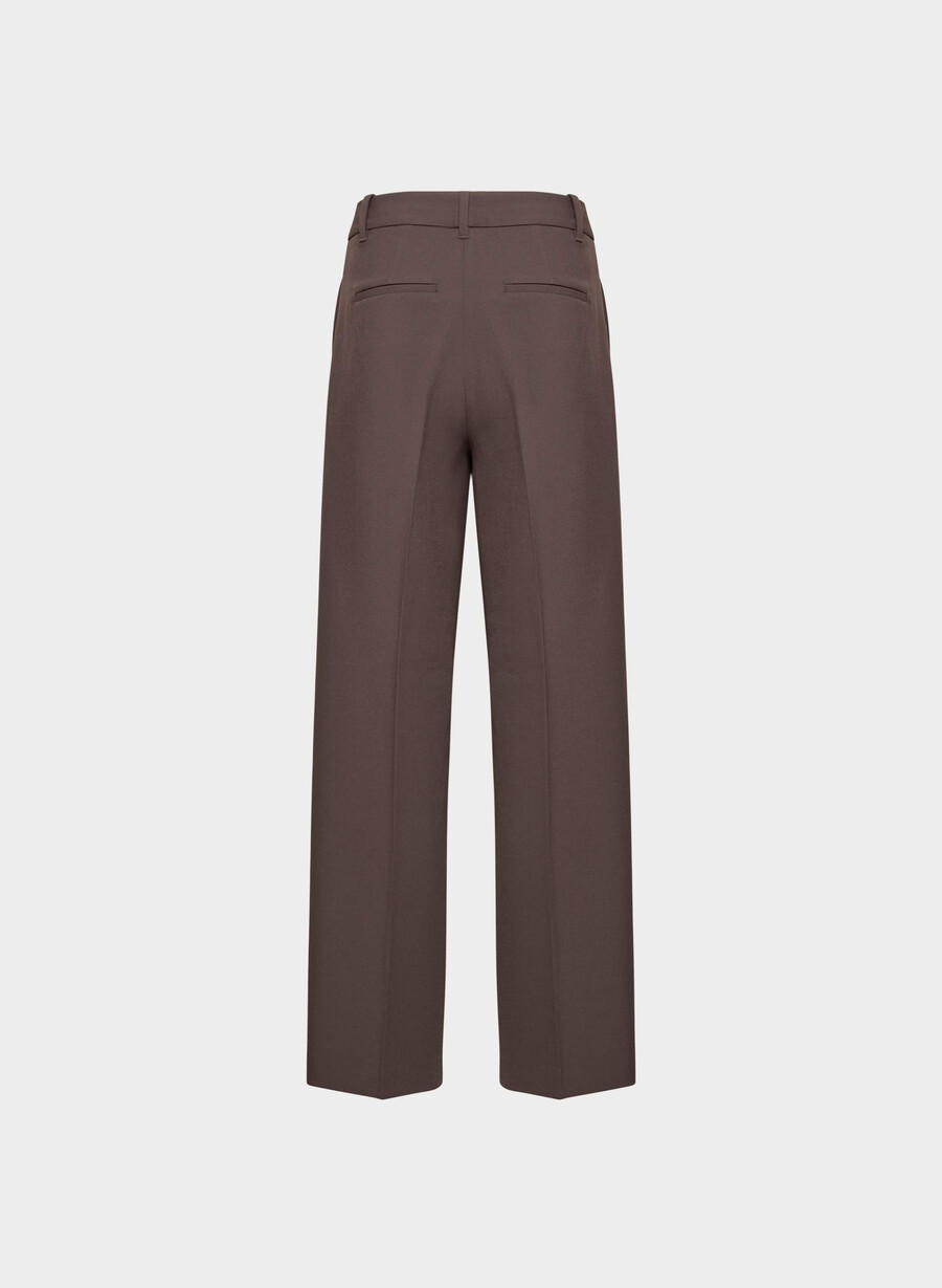 pantalonii fără efort - ressential maro mocha rich