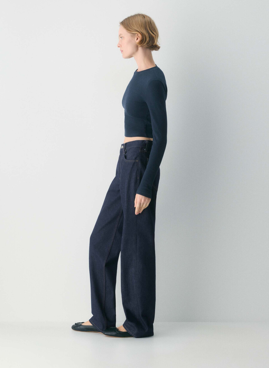 tricou cu mânecă lungă homestretch rib admiral