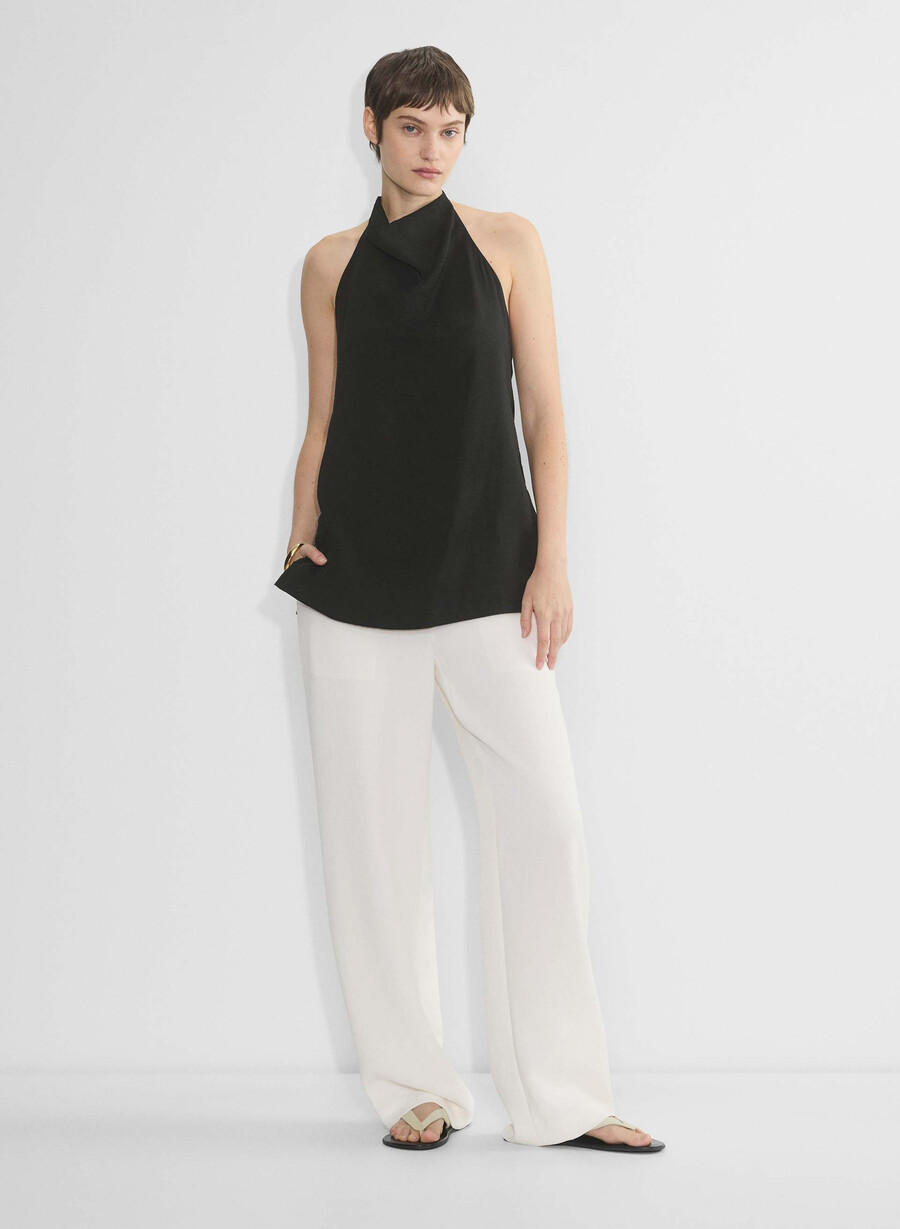 pantaloni thesis - crepette mesteacĂn deschis