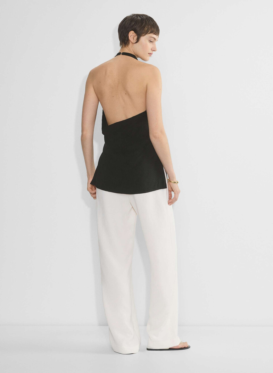 pantaloni thesis - crepette mesteacĂn deschis