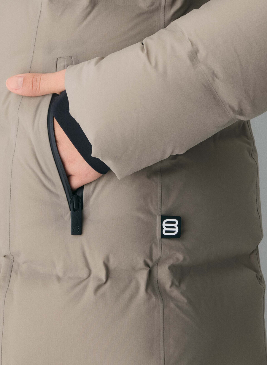puful supersnug puff₂o lung - rainstop modern taupe