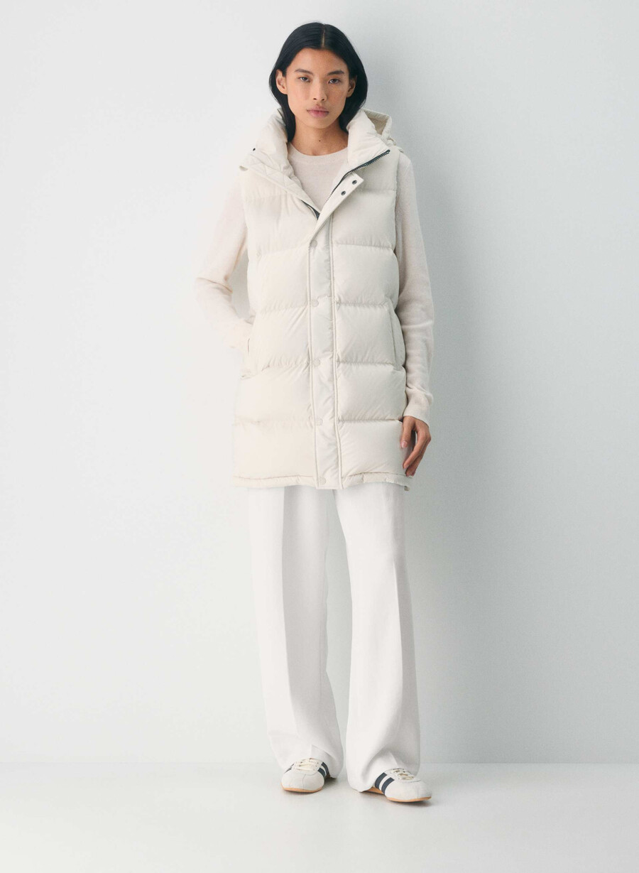 vestă the super puff mid - climatte matte pearl
