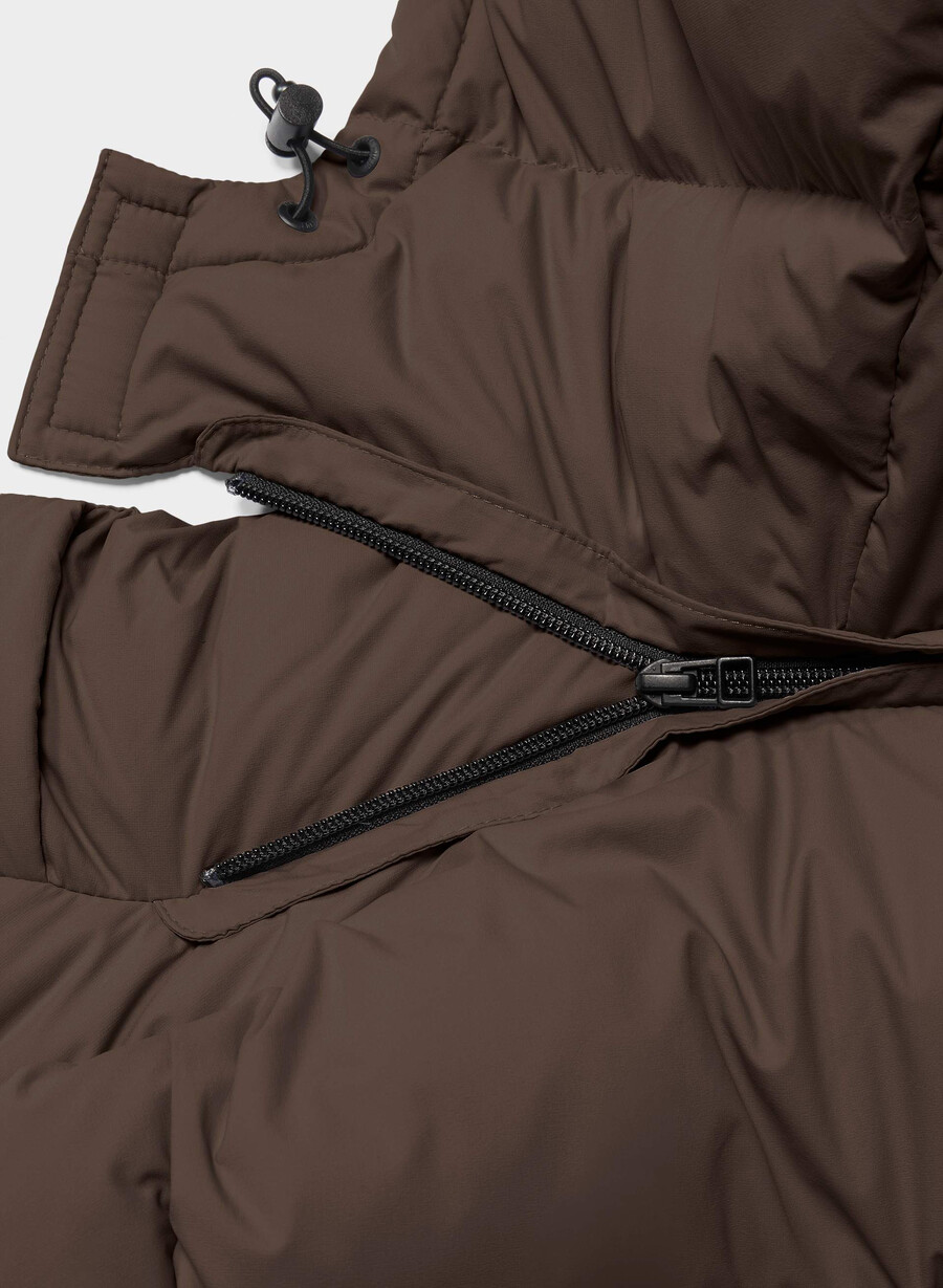 vestă the super puff mid - climatte maro mocha rich
