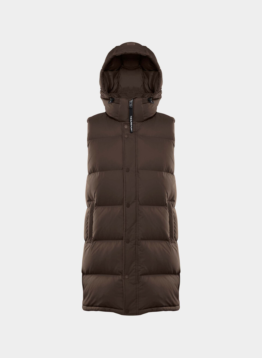 vestă the super puff mid - climatte maro mocha rich