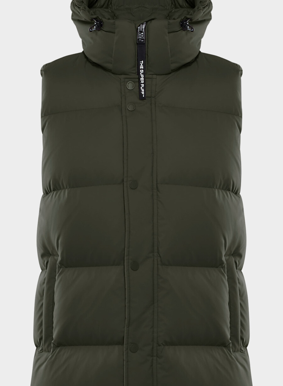vestă the super puff mid - climatte verde flint