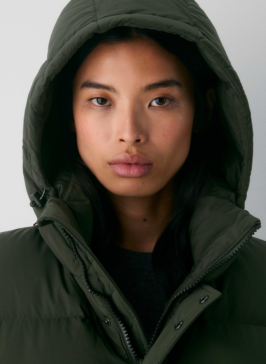 vestă the super puff mid - climatte verde flint